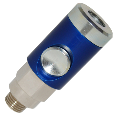 Quick release safety coupling probe anodised aluminium female BSPP(G)